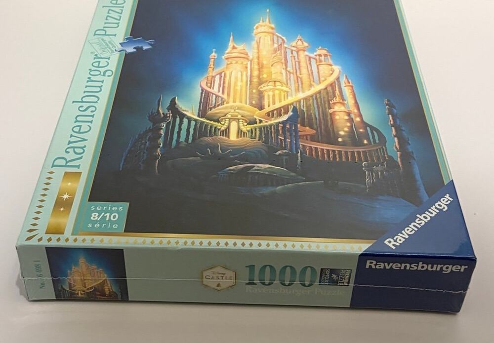 Disney Castle Collection Ravensburger Puzzle; Ariel/Little Mermaid. 8 of 10